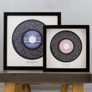 Personalized Song Canvas with your Favorite Artists