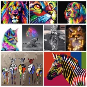 Animal Canvas Painting Ideas