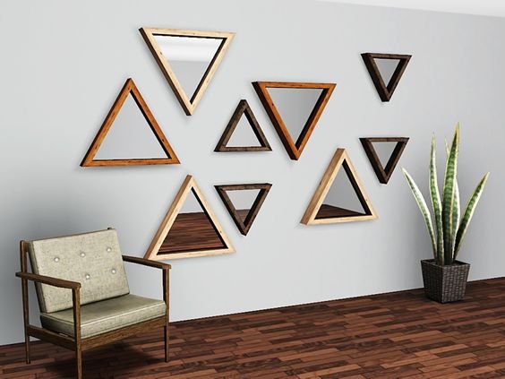 Wall Decoration with Mirror